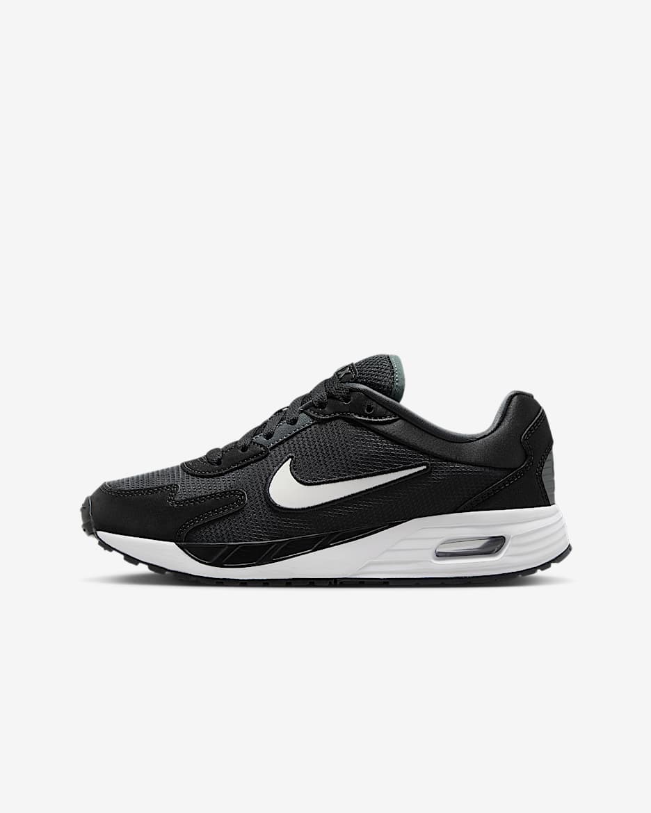 Kids nike air max black discount